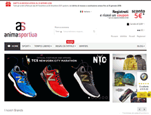 Tablet Screenshot of animasportiva.com